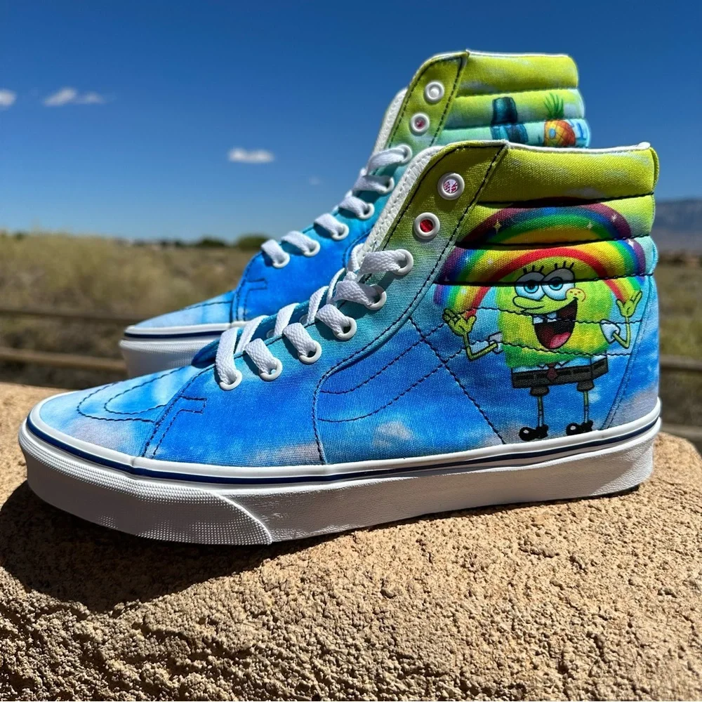 🎉Unisex Vans x SpongeBob SquarePants Sk8-Hi. - Picture 2 of 8